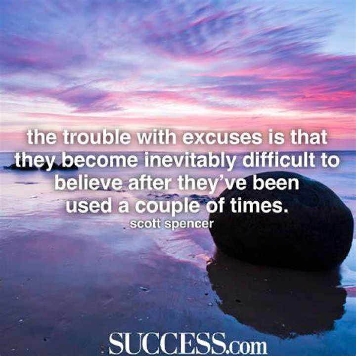 101 Epic Quotes Of Excuses: When Sorry Just Isn't Enough
