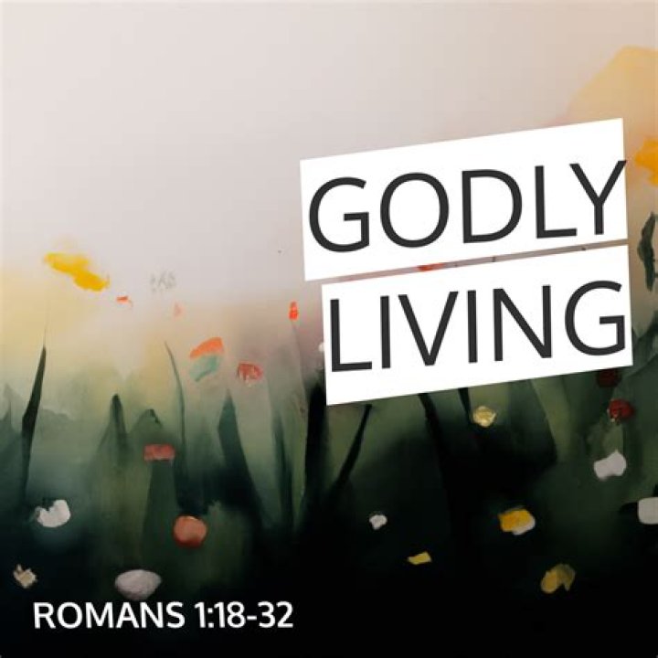 A Verse On Godly Living