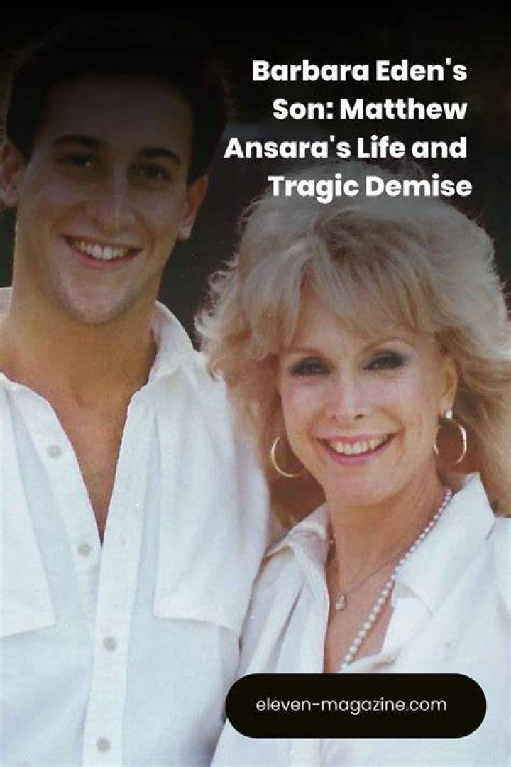 Barbara Eden's Son's Tragic Demise