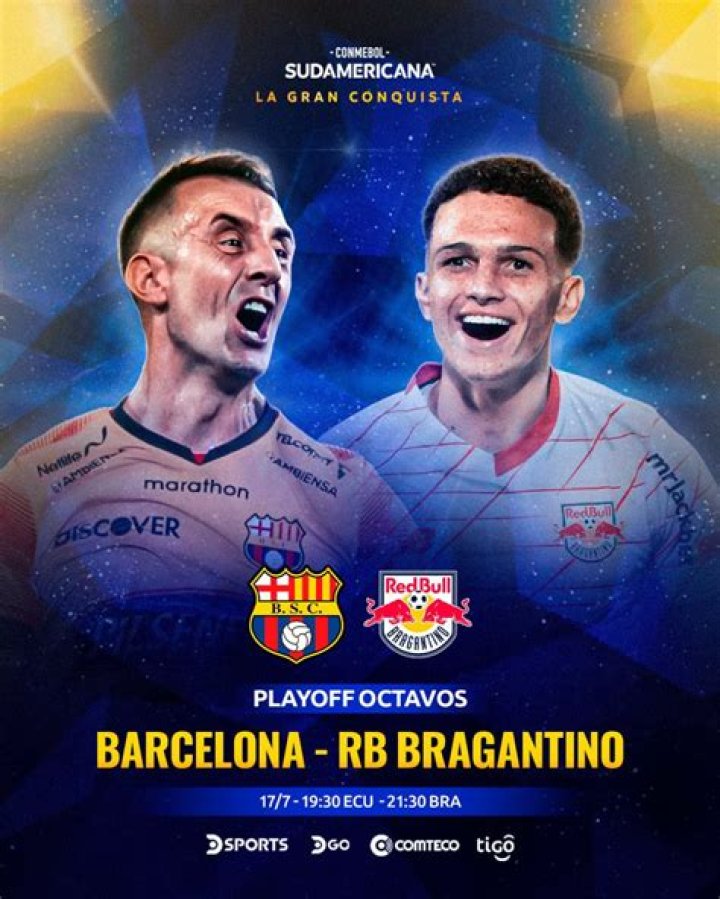 Bragantino vs Barcelona en vivo transmisión Red Bull Bragantino contra Barcelona SC Ver en directo, 25.07.2024 En vivo