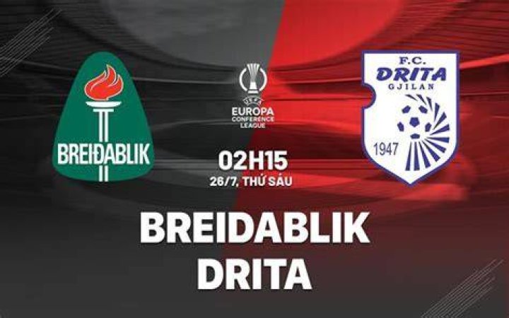 Breiðablik Drita drejtpërdrejt Breiðablik - Drita Live - UEFA Conference League - TNT Sports 25.07.2024 Transmetim
