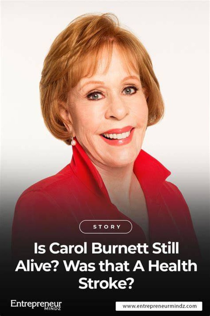 Carol Burnett's Journey After Suffering A Stroke