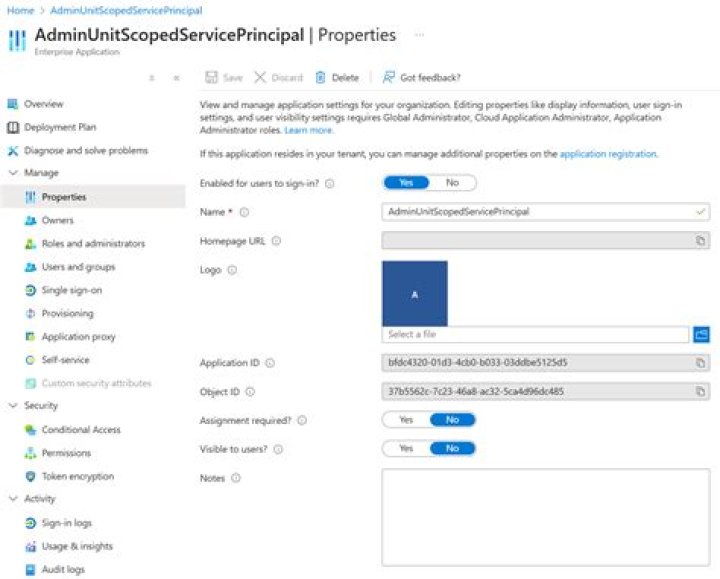 Class ServicePrincipal | Azure SDK for Net