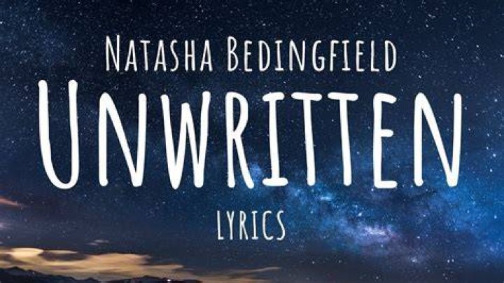 Discover The Inspiring Unwritten By Natasha Bedingfield