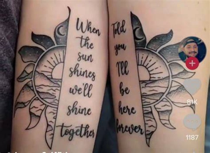 Discover The Meaning And Symbolism Of "When The Sun Shines We Shine Together" Tattoos
