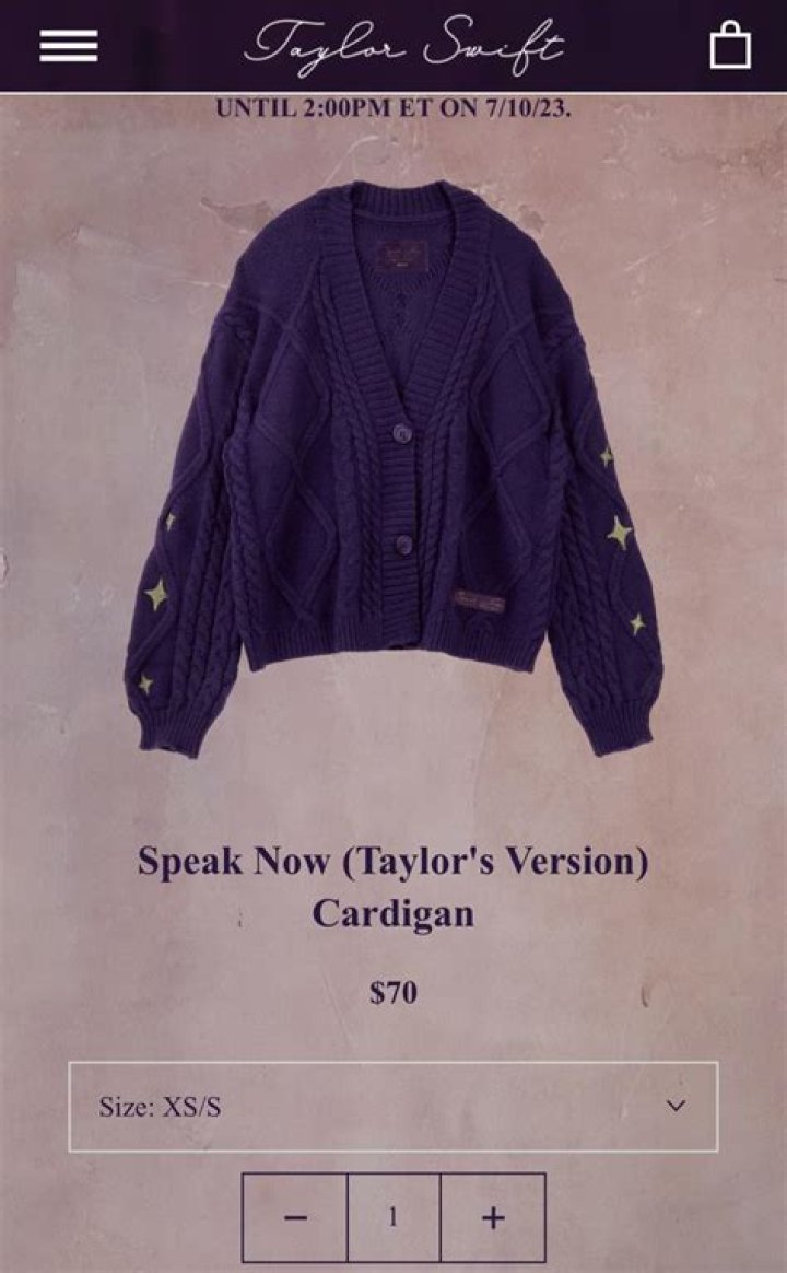 Discover The Speak Now Cardigan: A Fashion Statement For Swifties