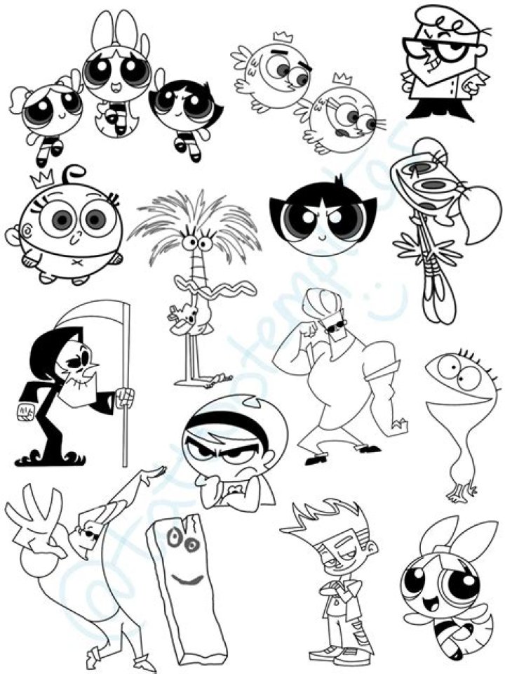 Explore Black And White Cartoon Characters