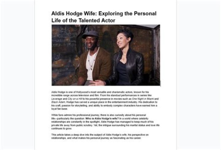 Exploring The Personal Life Of The Talented Actor