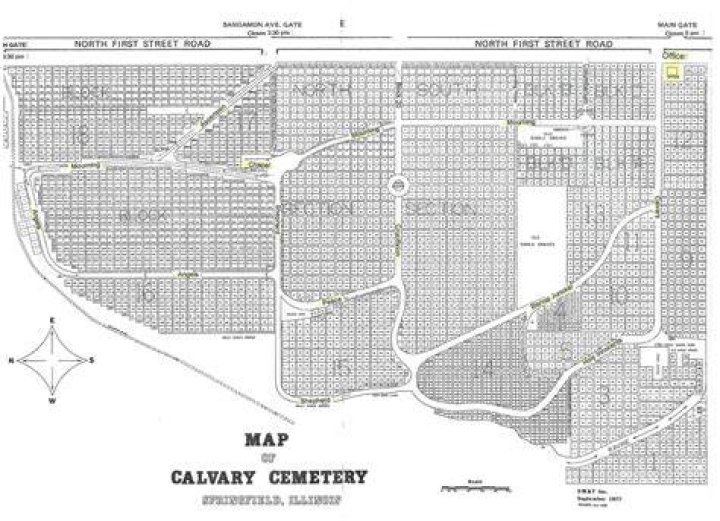 Find Peace And Serenity At Calvary Cemetery, Illinois