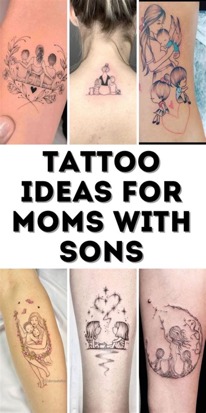 Get Inspired: Mother-Son Tattoo Designs That Bond Forever