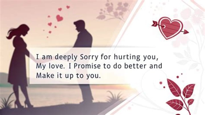 Heartfelt Apologies To Mend The Bond