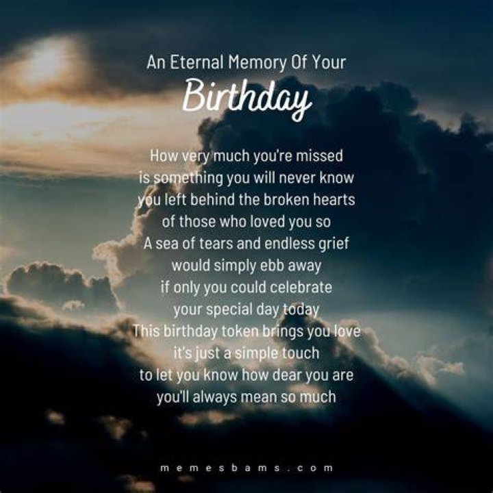 Honoring Departed Loved Ones On Their Birthdays