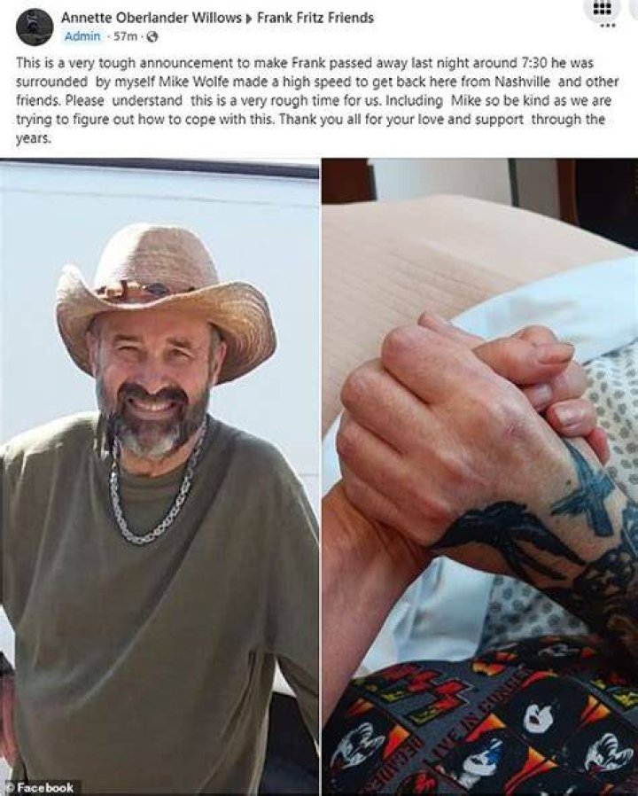 Is Former American Pickers Star Frank Fritz Dead?