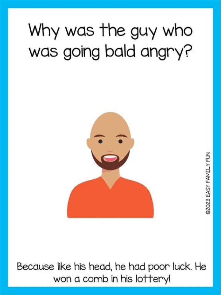 Jokes About Bald Guys, Unveiled!