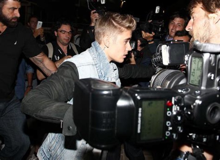 Justin Bieber And The Paparazzi