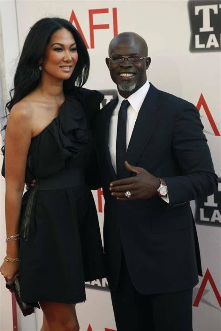 Kimora Lee Simmons Husband Djimon Hounsou