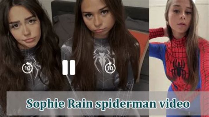 Leaked Photos And Videos Of Sophia Rain As Spiderman