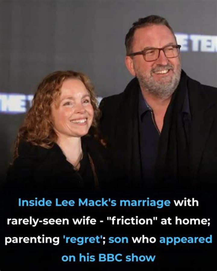 Lee Mack And His Wife Tara: A Comedic Couple