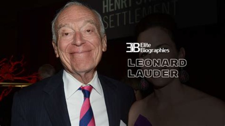 Leonard Lauder Net Worth - MoxSync
