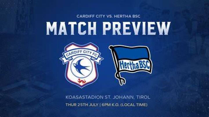 [[[live fernsehen!]@]] Cardiff City gegen Hertha im live Cardiff vs Hertha Club Friendlies 3 Vereins- 25 Juli 2024