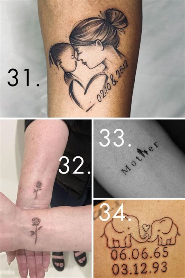 Memorable Mother-Son Tattoo Ideas: A Bond Of Love