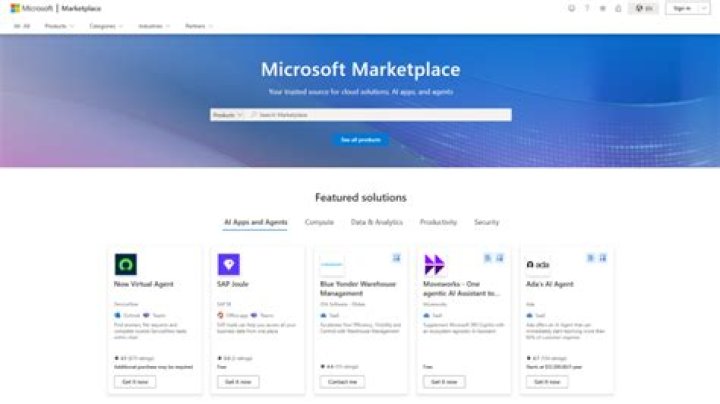 Microsoft Azure Marketplace management client library for .NET