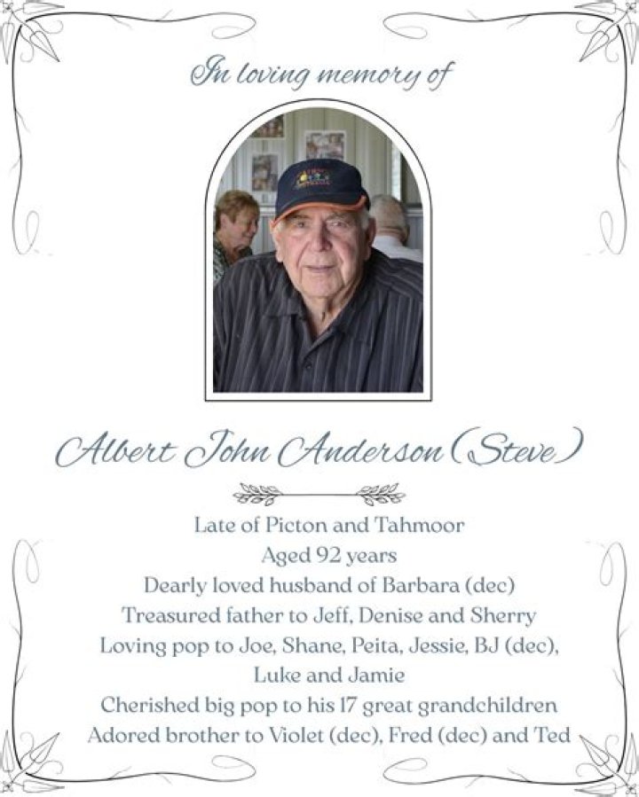Obituary For Clayson Anderson: A Cherished Memory