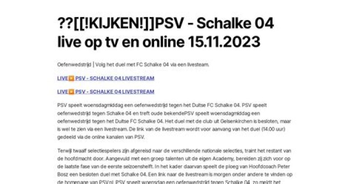 [[Online##]@@] Schalke Twente kijken stream Twente - Schalke (24 jul., 2024) Live tussenstand 24.07.2024