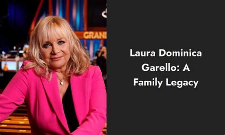 Renowned Italian Singer-Songwriter: Laura Dominica Garello Ferrari