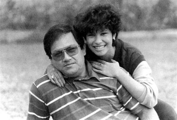 Selena With Her Dad