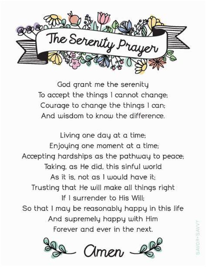 Send Him Power And Serenity