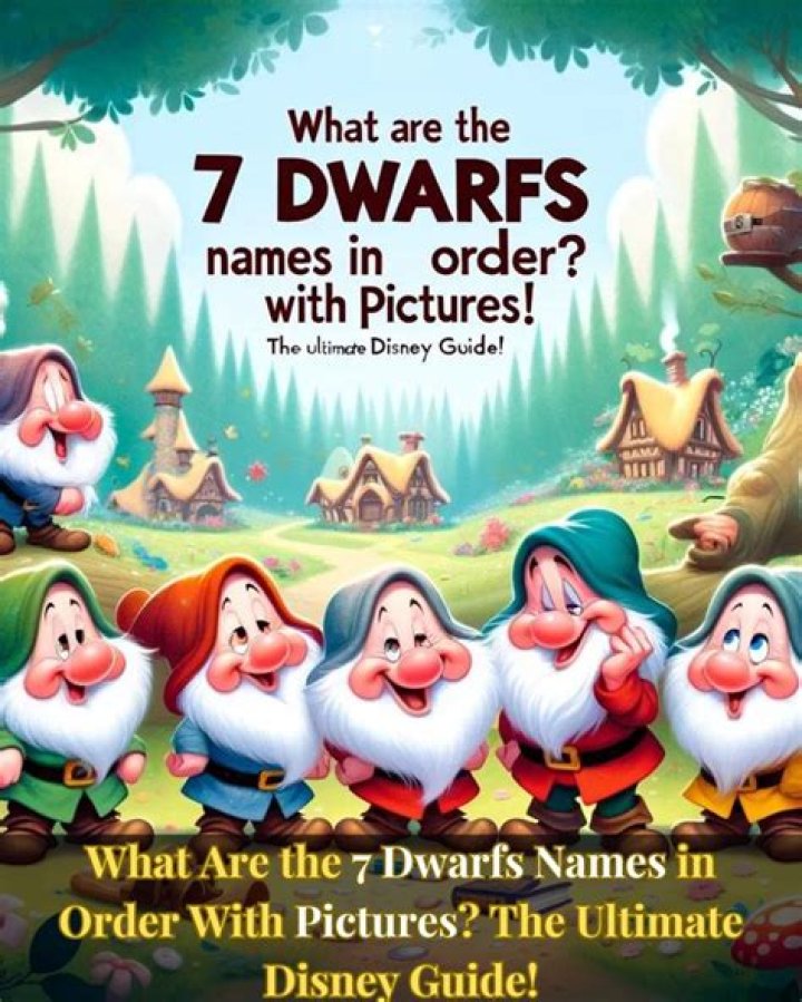 Snow White's Seven Dwarfs Names: A Complete Guide