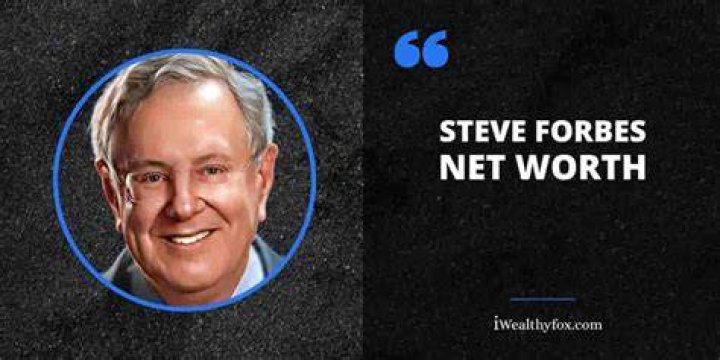 Steve Forbes Net Worth - MoxSync