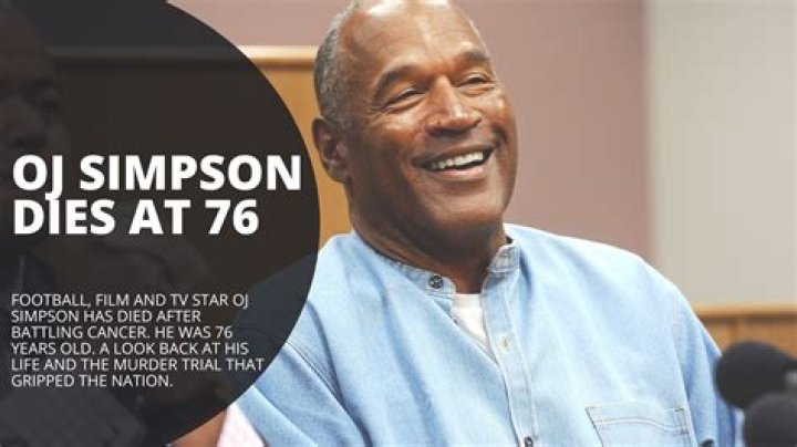The Demise Of O.J. Simpson: Where Did He Meet His End?