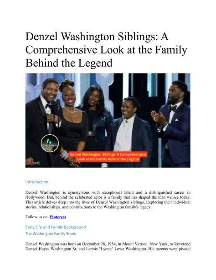 The Family Behind The Legend