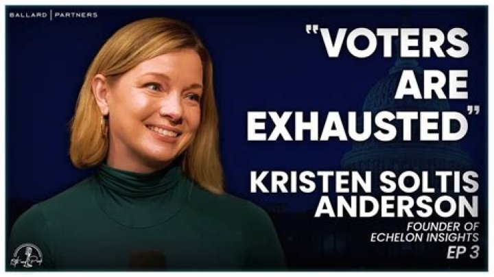 The Man Behind Kristen Soltis Anderson's Success