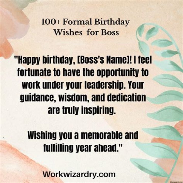The Perfect Happy Birthday Message For Your Colleague