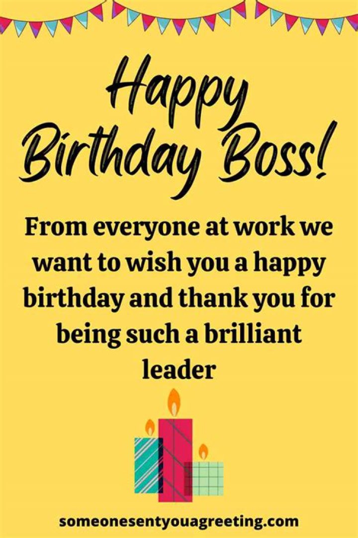 The Perfect Happy Birthday Wishes For Your Boss
