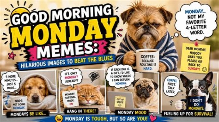 The Ultimate Monday Morning Meme Collection To Beat The Blues