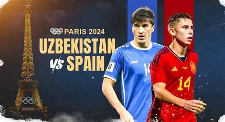 Today: Uzbekistan VS Spain live 24 July 2024