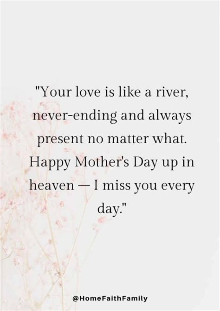 Touching Quotes To Remember Your Mother In Heaven