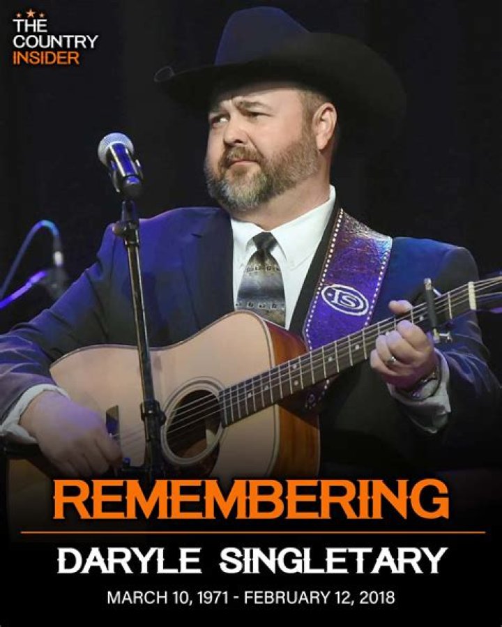 Tragic Demise: Uncovering The Cause Of Death Of Country Icon, Daryle Singletary