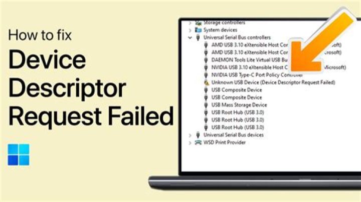 Troubleshooting "Windows 11 Device Descriptor Request Failed" Issue