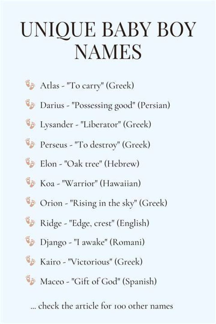 Uncover The Unique Name And Meaning