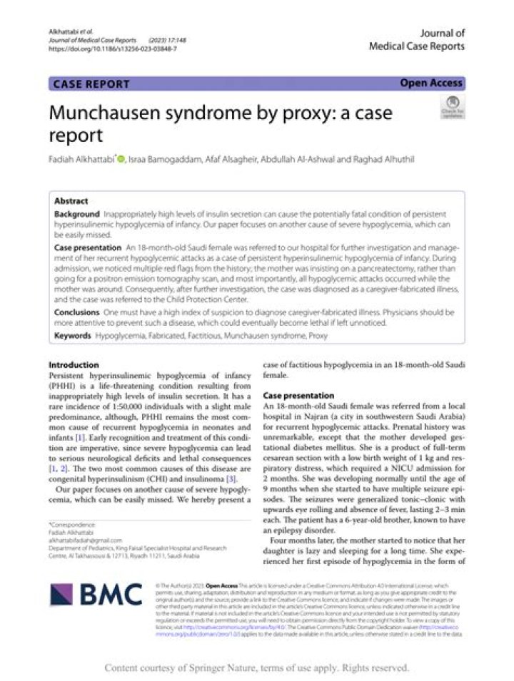 Understanding Munchausen Syndrome By Proxy Cases: A Comprehensive Guide
