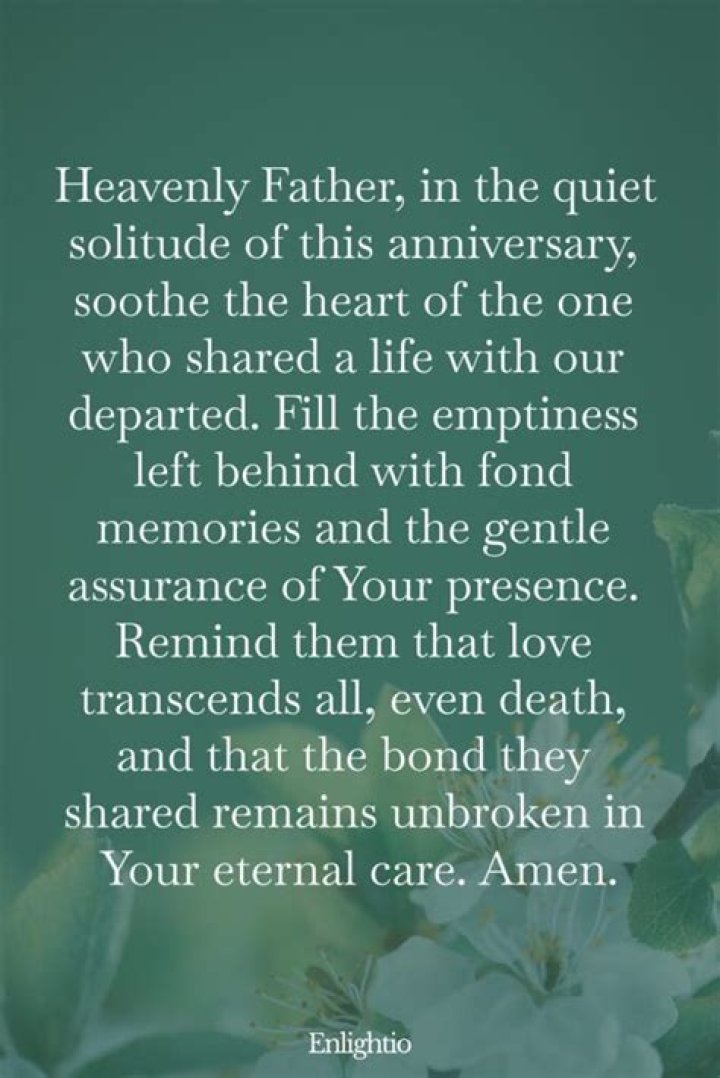 Unforgettable Death Anniversary Prayer Quotes: Cherishing The Memories