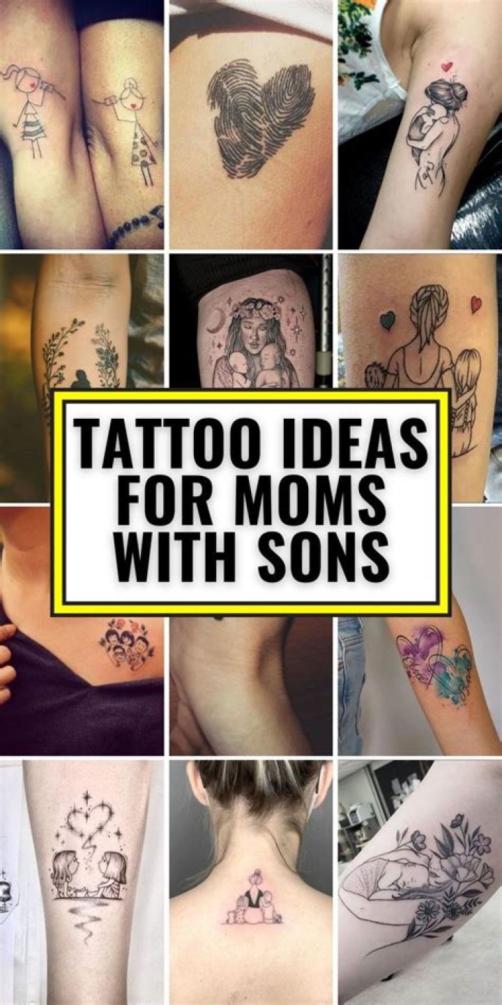 Unique & Creative Mom & Son Tattoo Ideas: A Bond To Admire