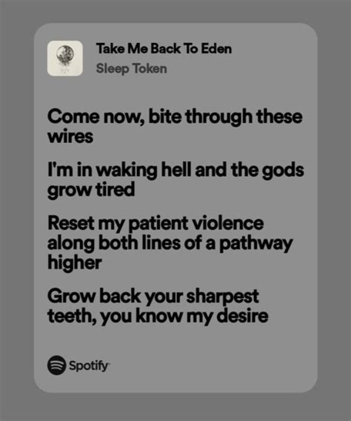 Unleash Your Soul's Echoes With "Take Me Back To Eden" Lyrics