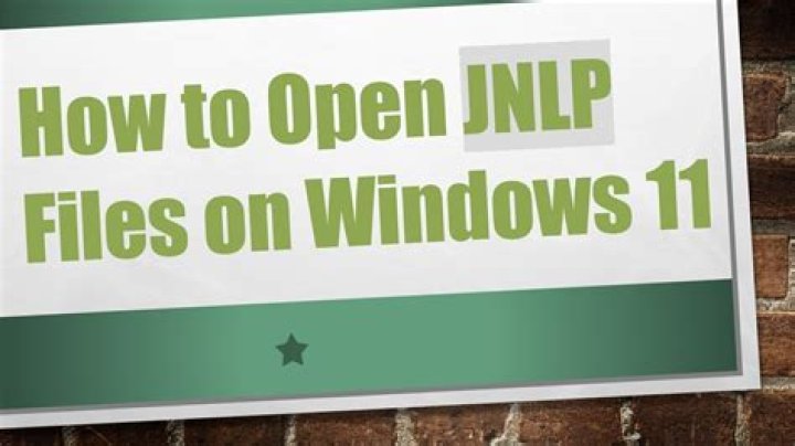 Unlocking And Opening .jnlp Files