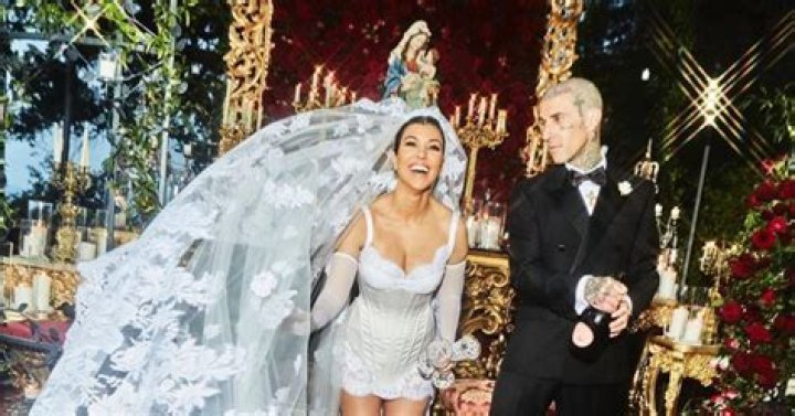 Unveiling Kourtney Kardashian's Dreamy Bridal Gown